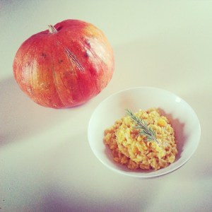 pumpkin risotto